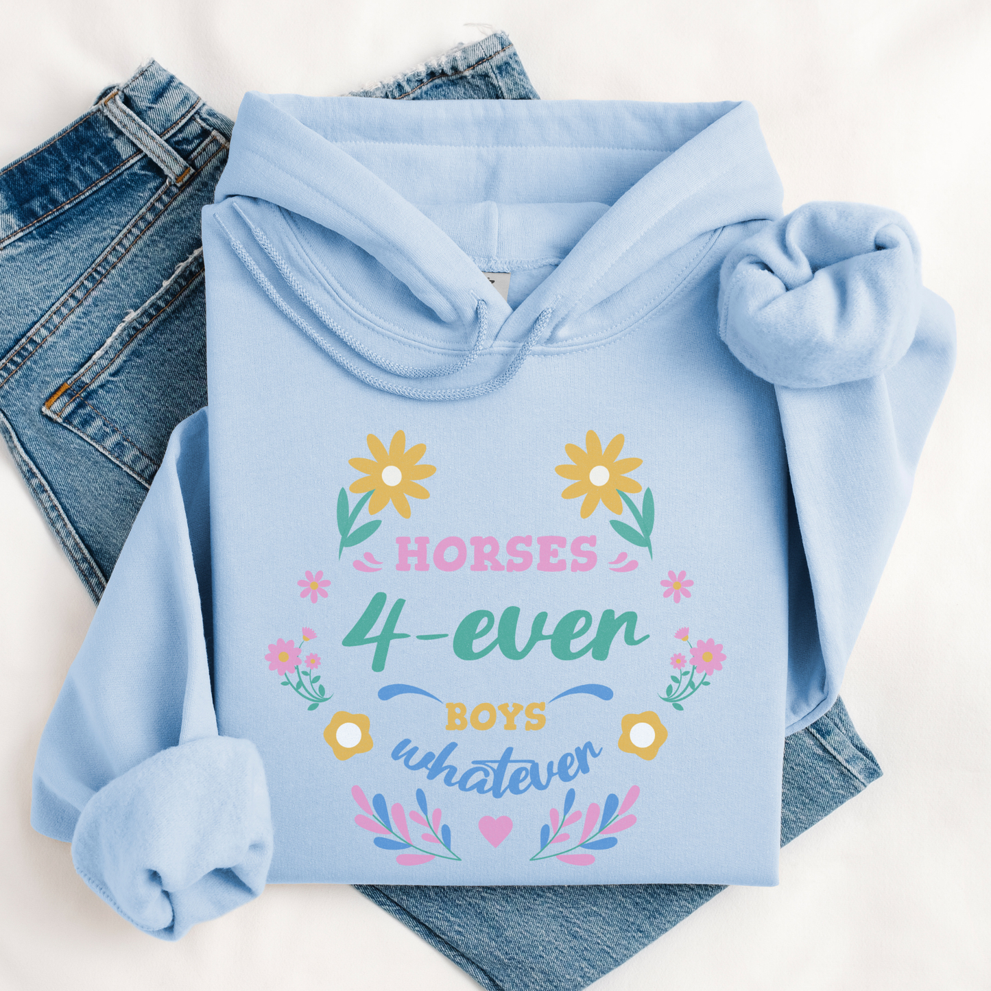 Hettegenser | Horses 4-ever, Boys Whatever
