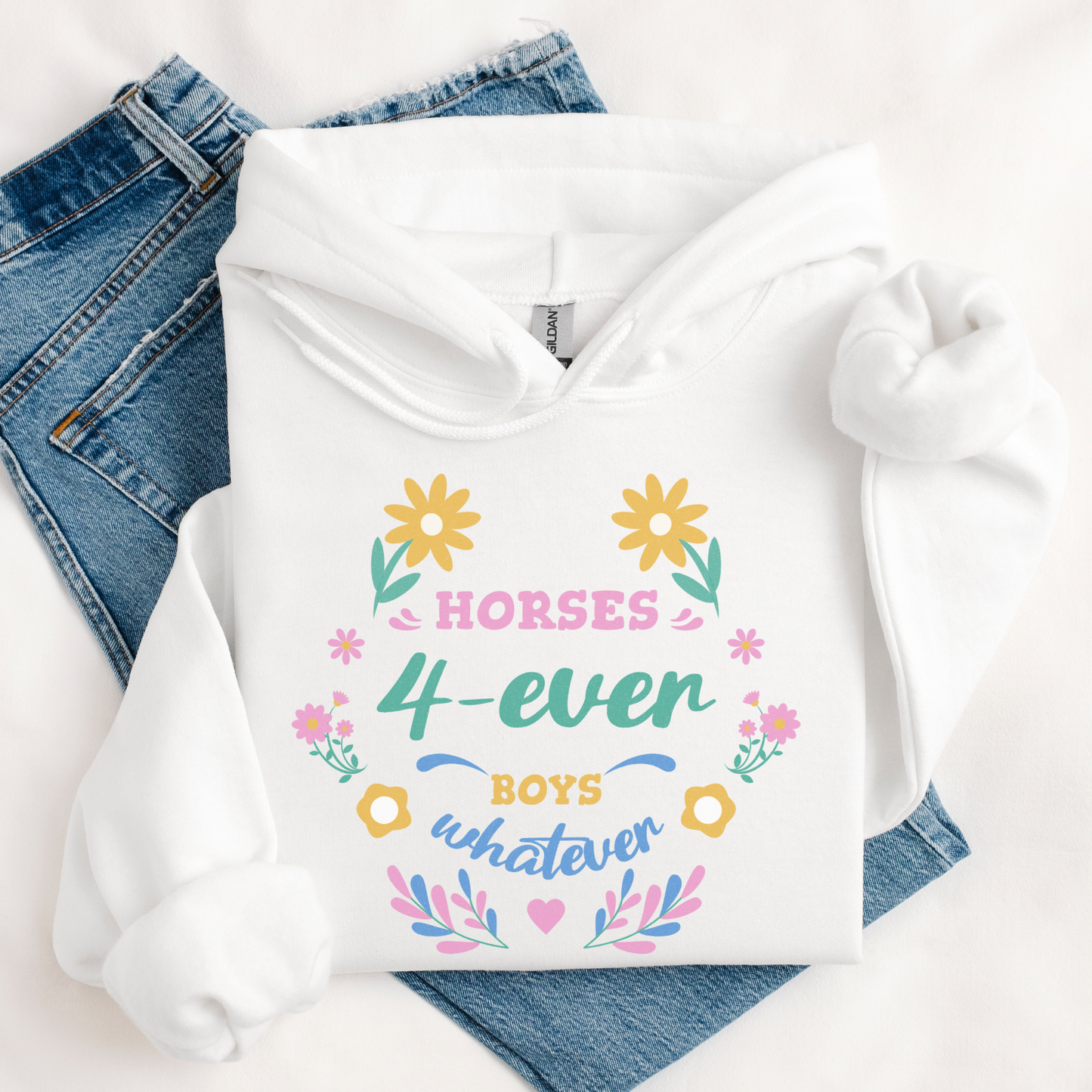 Hettegenser | Horses 4-ever, Boys Whatever