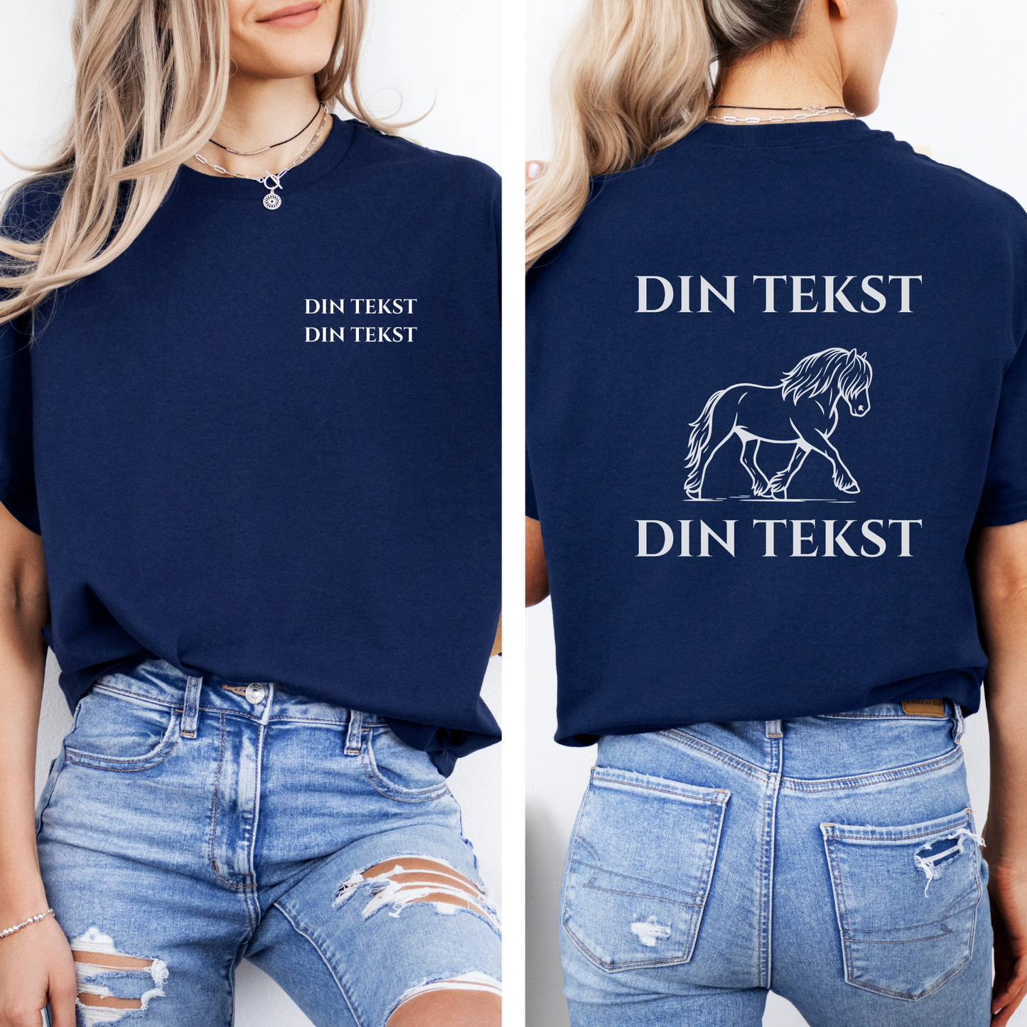 Personlig T-skjorte | Kaldblodstraver | Unisex