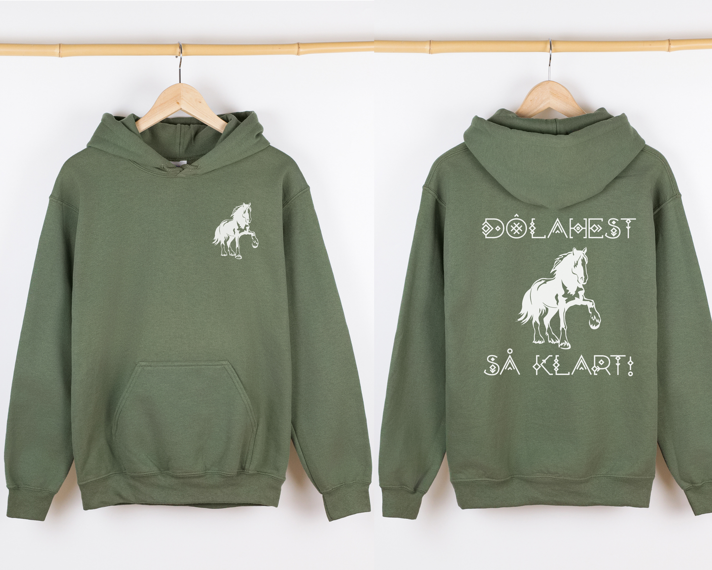 Hettegenser Dølahest | Dølahest så klart! | Unisex