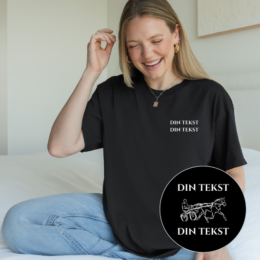 Personlig T-skjorte | Traverhest | Unisex (2)