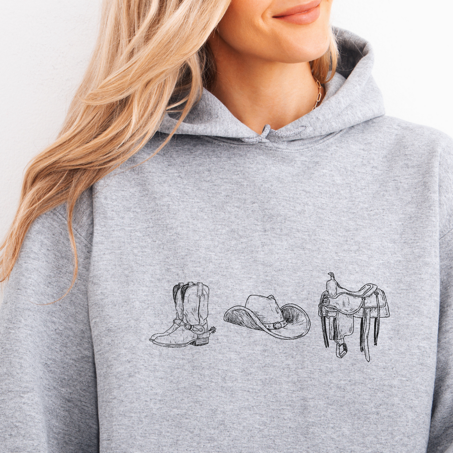 Hettegenser, Hest | Western-genser | Unisex