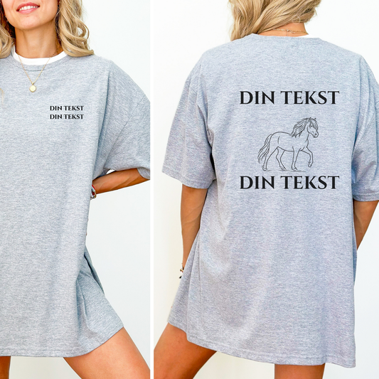 Personlig T-skjorte | Nordlandshest/Lyngshest | Unisex