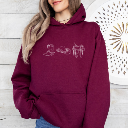 Hettegenser, Hest | Western-genser | Unisex