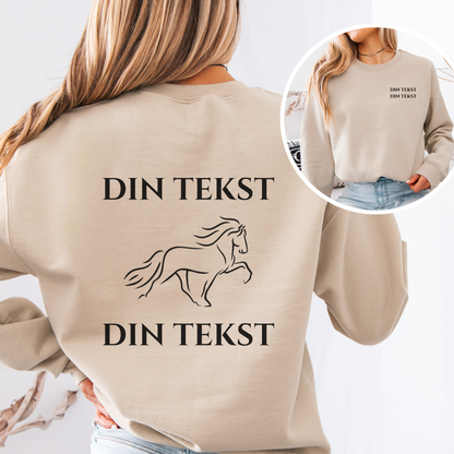 Personlig Genser | Islandshest | Unisex