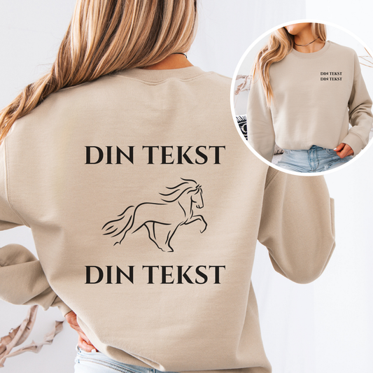 Personlig Genser | Islandshest | Unisex