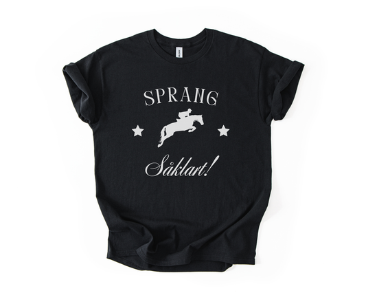 T-skjorte Hest | Sprang såklart | Unisex