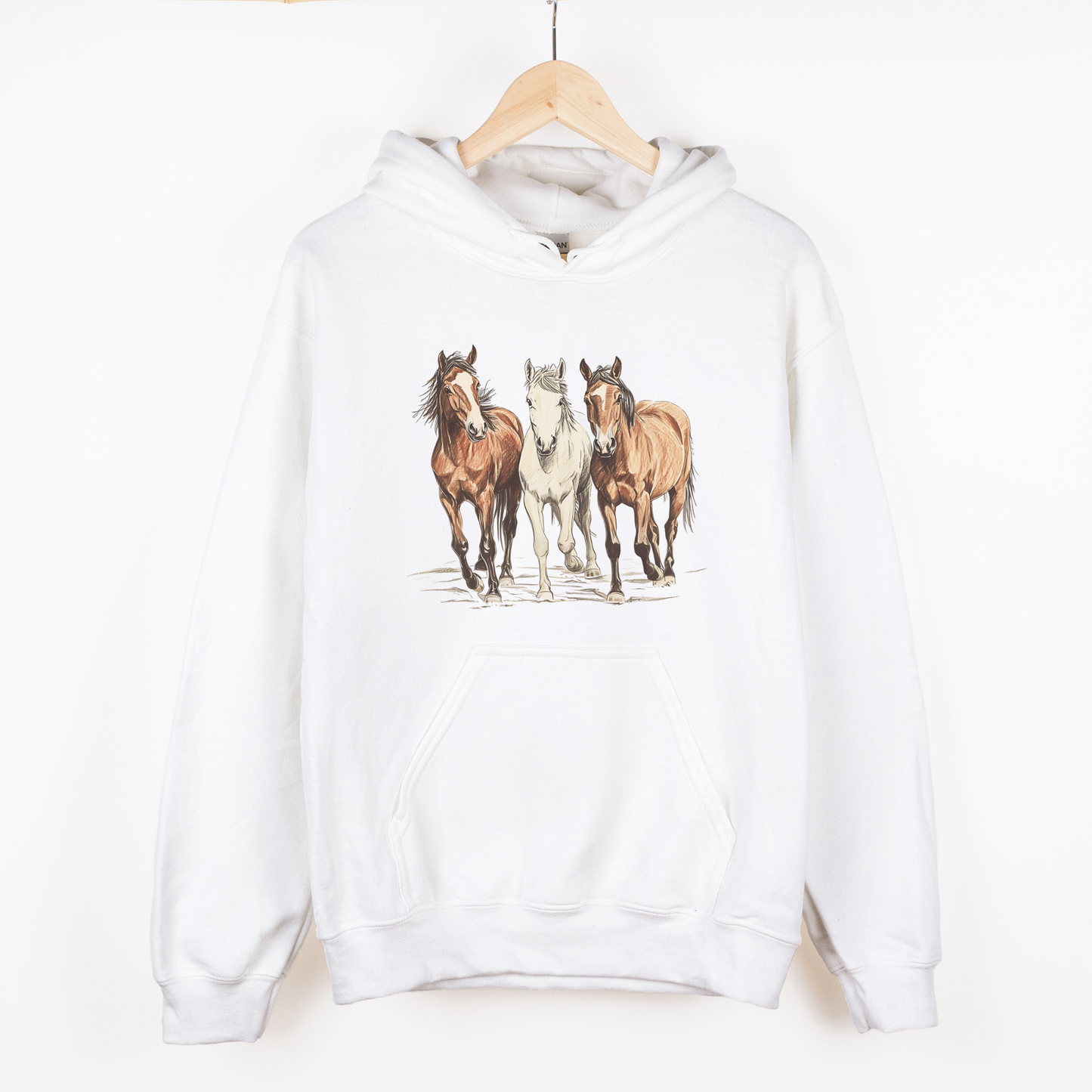 Hettegenser, hest | Villhester | Unisex