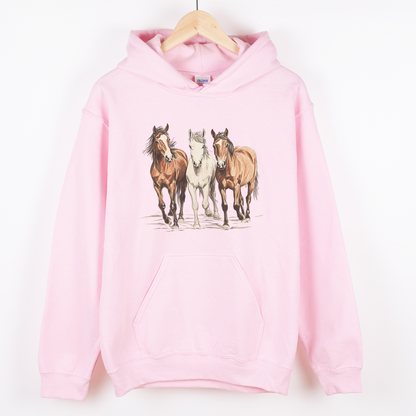 Hettegenser, hest | Villhester | Unisex