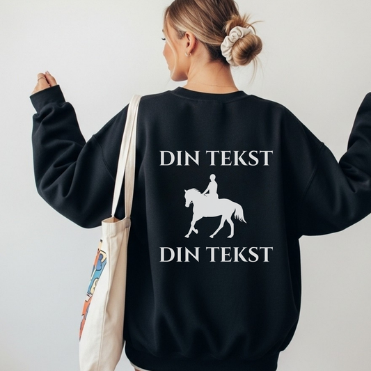 Personlig Genser | Dressurhest | Unisex