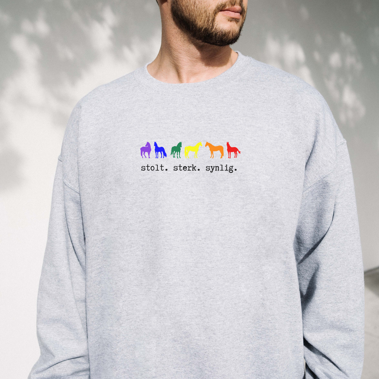 Hestegenser | stolt. sterk. synlig. | Unisex