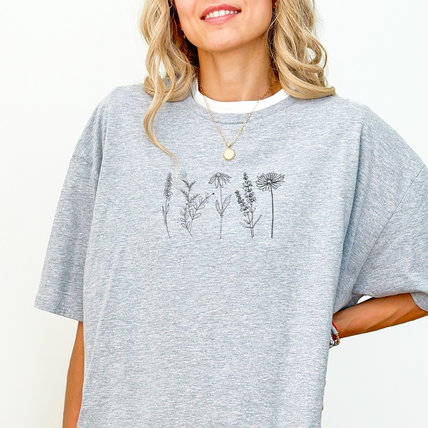 T-skjorte Hage | Villblomster | Unisex