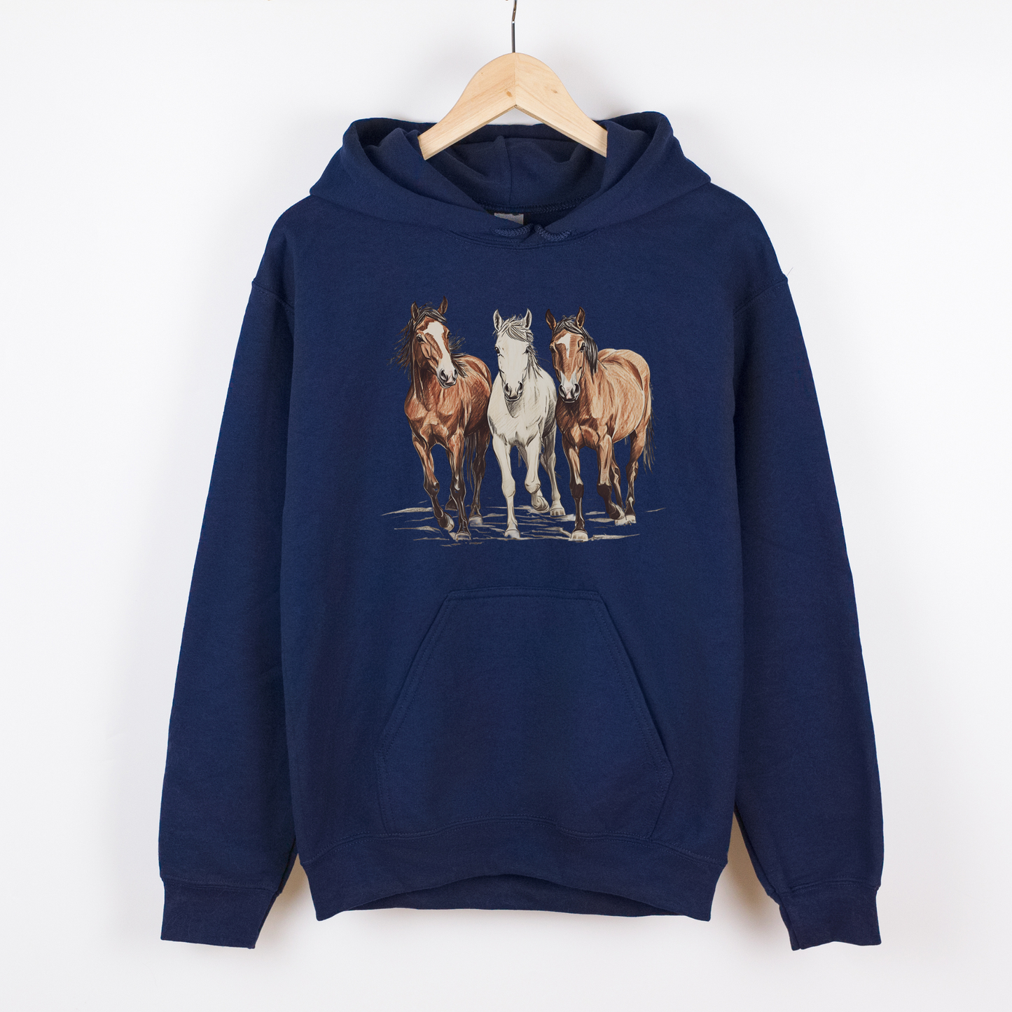Hettegenser, hest | Villhester | Unisex