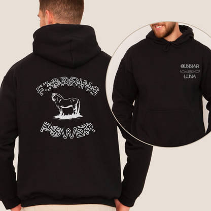 Personlig hestegenser | Fjording Power (Unisex)