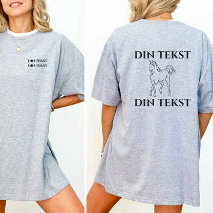 Personlig T-skjorte | Araberhest | Unisex