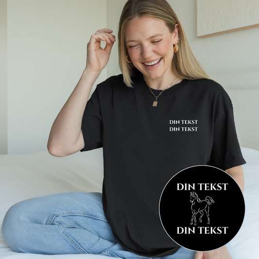 Personlig T-skjorte | Araberhest | Unisex