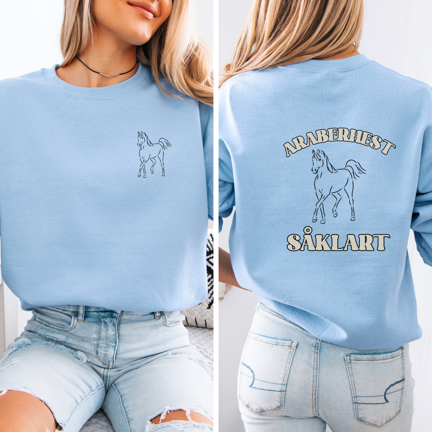 Hestegenser | Araberhest såklart! | Unisex (2)
