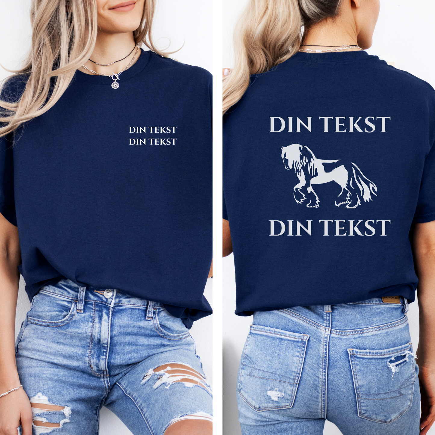 Personlig T-skjorte | Irish Cob | Unisex
