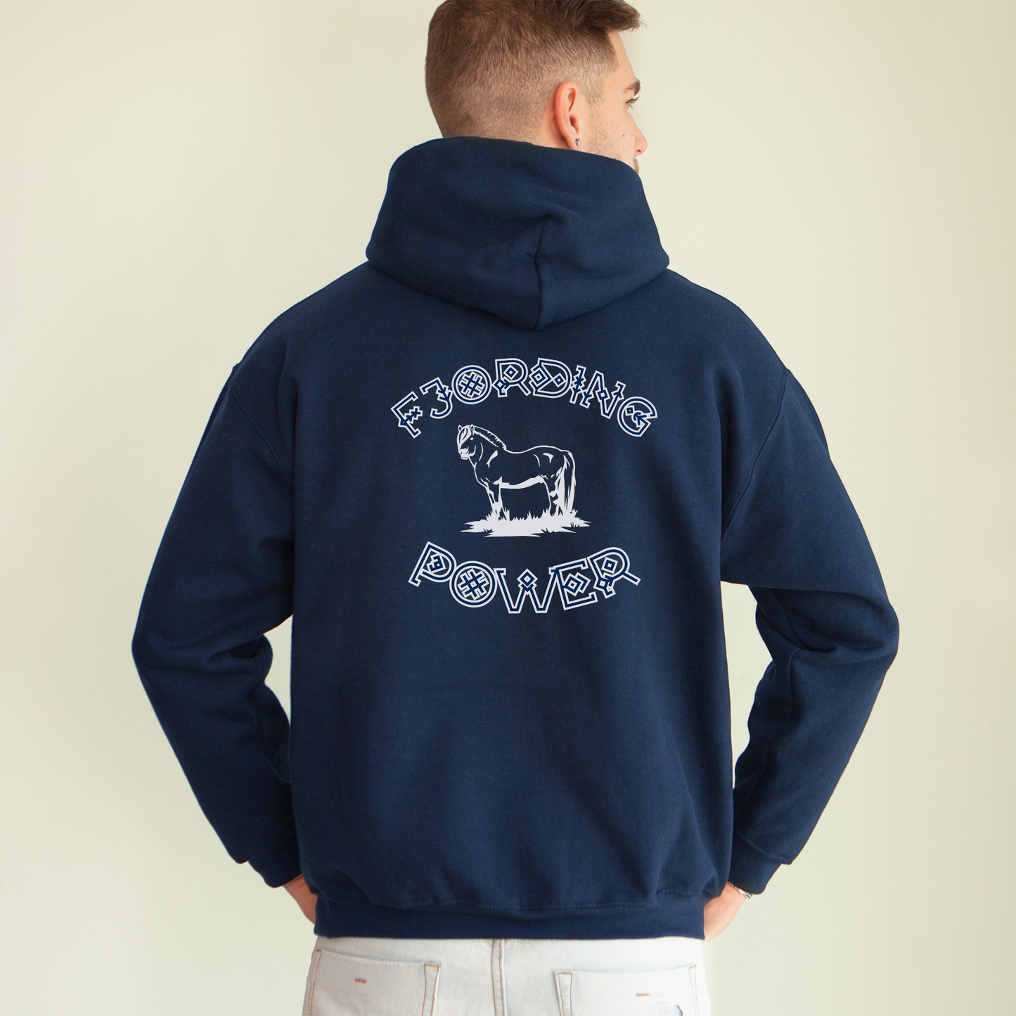 Personlig hestegenser | Fjording Power (Unisex)