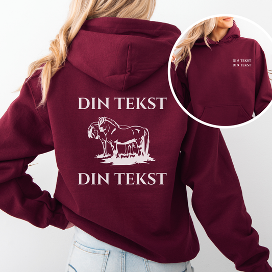 Personlig Hettegenser | Fjording | Unisex