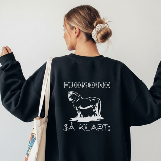 Fjording så klart | Genser hest | Unisex