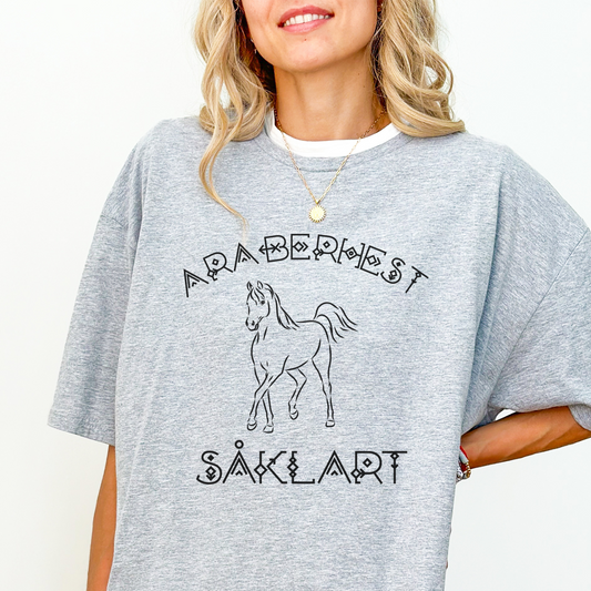 T-skjorte, Hest | Araberhest såklart | Unisex