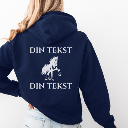 Personlig Hettegenser | Dølahest | Unisex (1)
