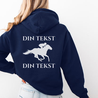 Personlig Hettegenser | Galopphest | Unisex