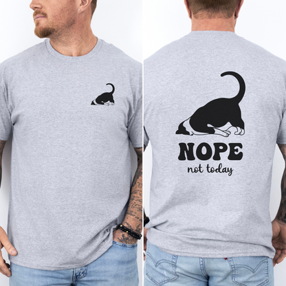Not today! | T-skjorte katt | Unisex