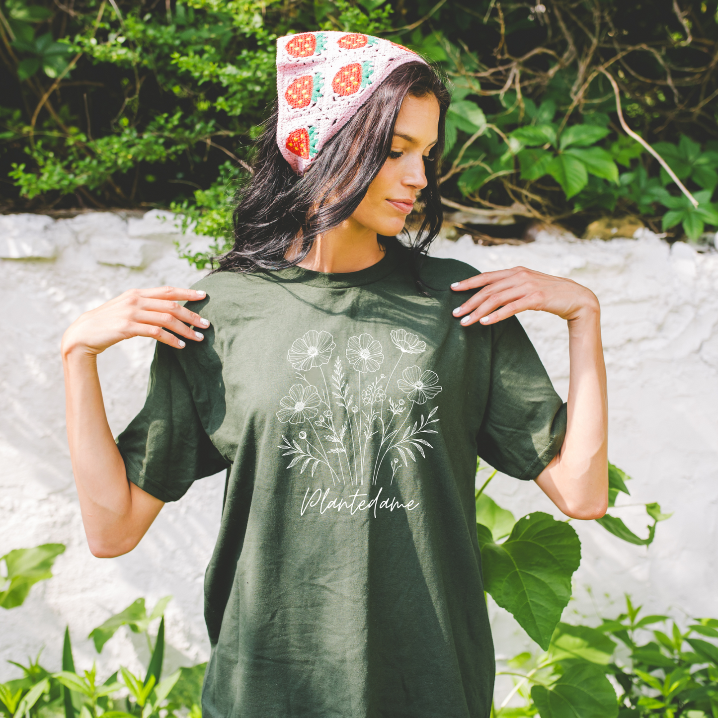 T-skjorte Hage | Plantedame | Unisex