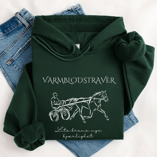 Hettegenser, Hest | Varmblodstraver - Lite brems, mye kjærlighet | Unisex