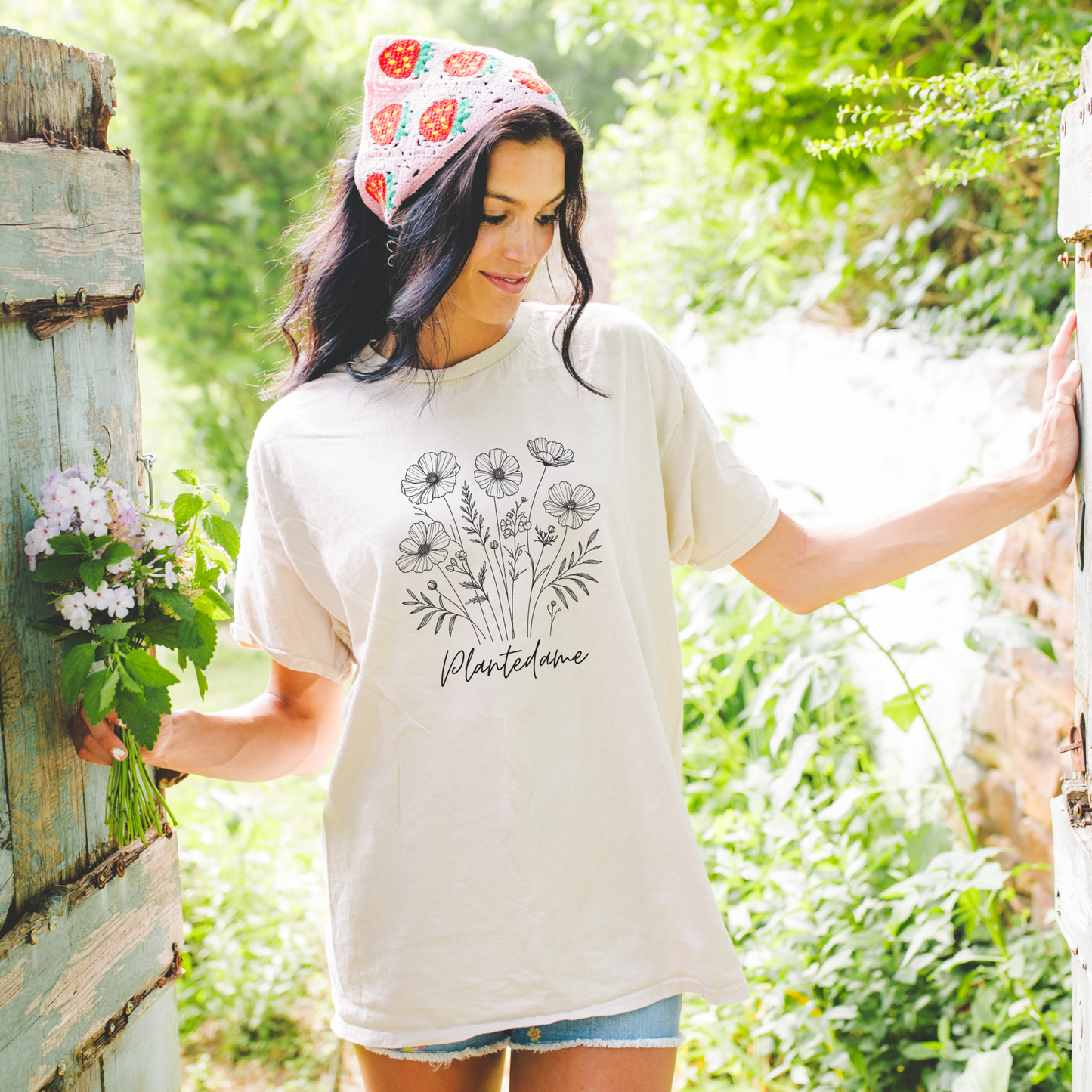 T-skjorte Hage | Plantedame | Unisex