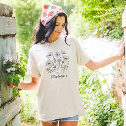 T-skjorte Hage | Plantedame | Unisex