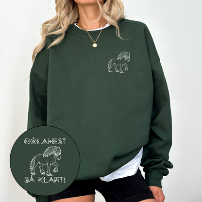 Dølahest så klart | Genser hest | Unisex 2