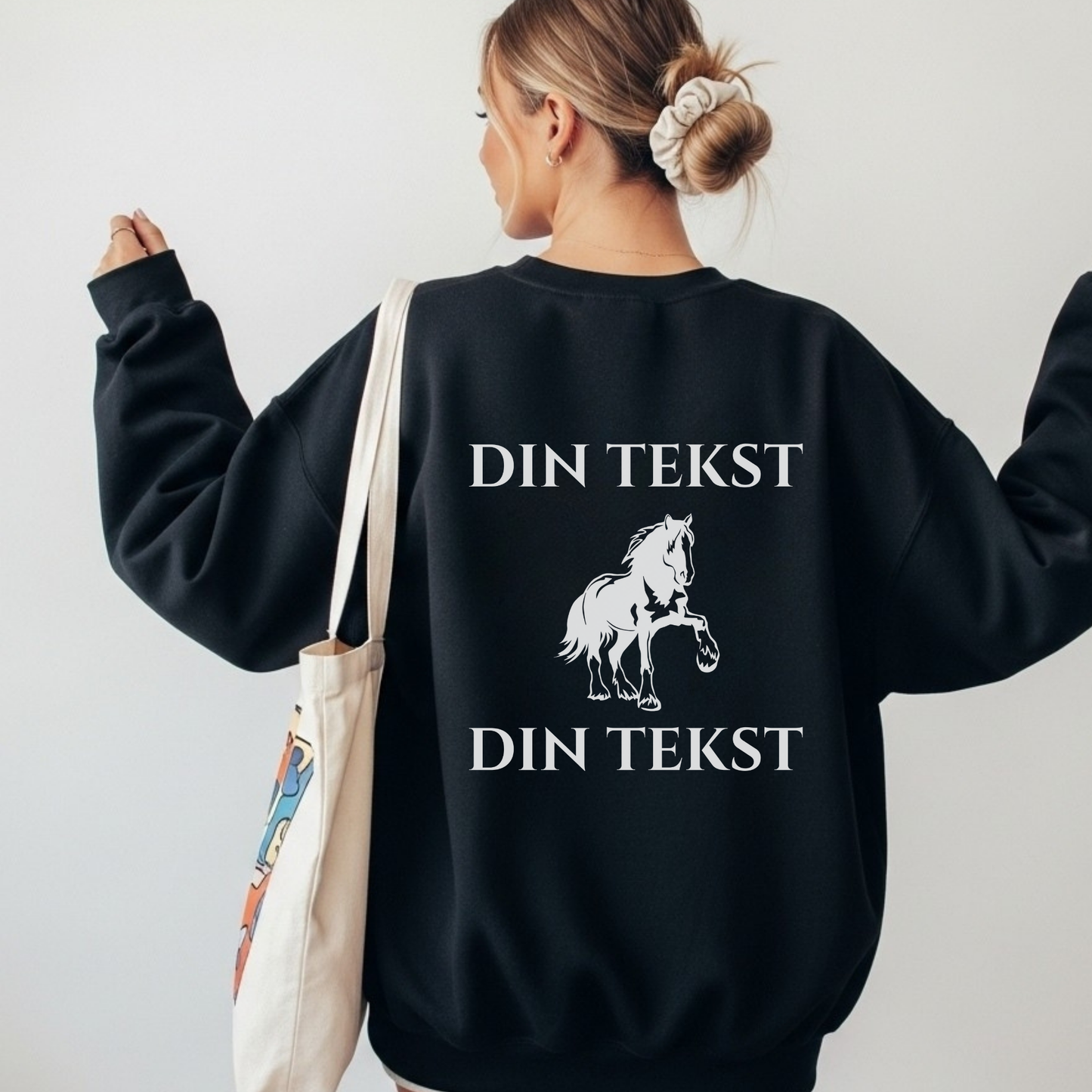 Personlig Genser | Dølahest | Unisex (1)