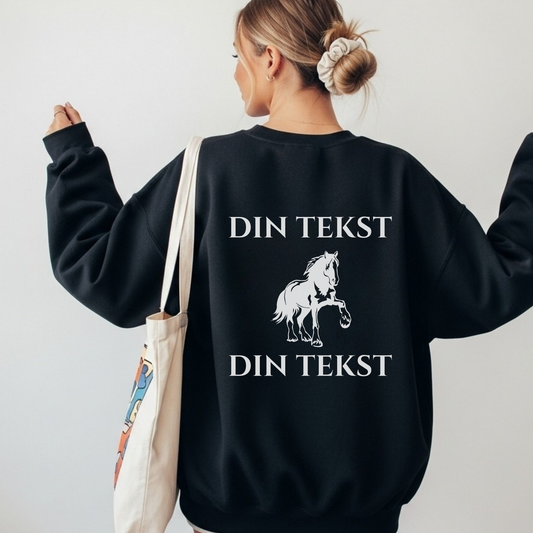 Personlig Genser | Dølahest | Unisex (1)