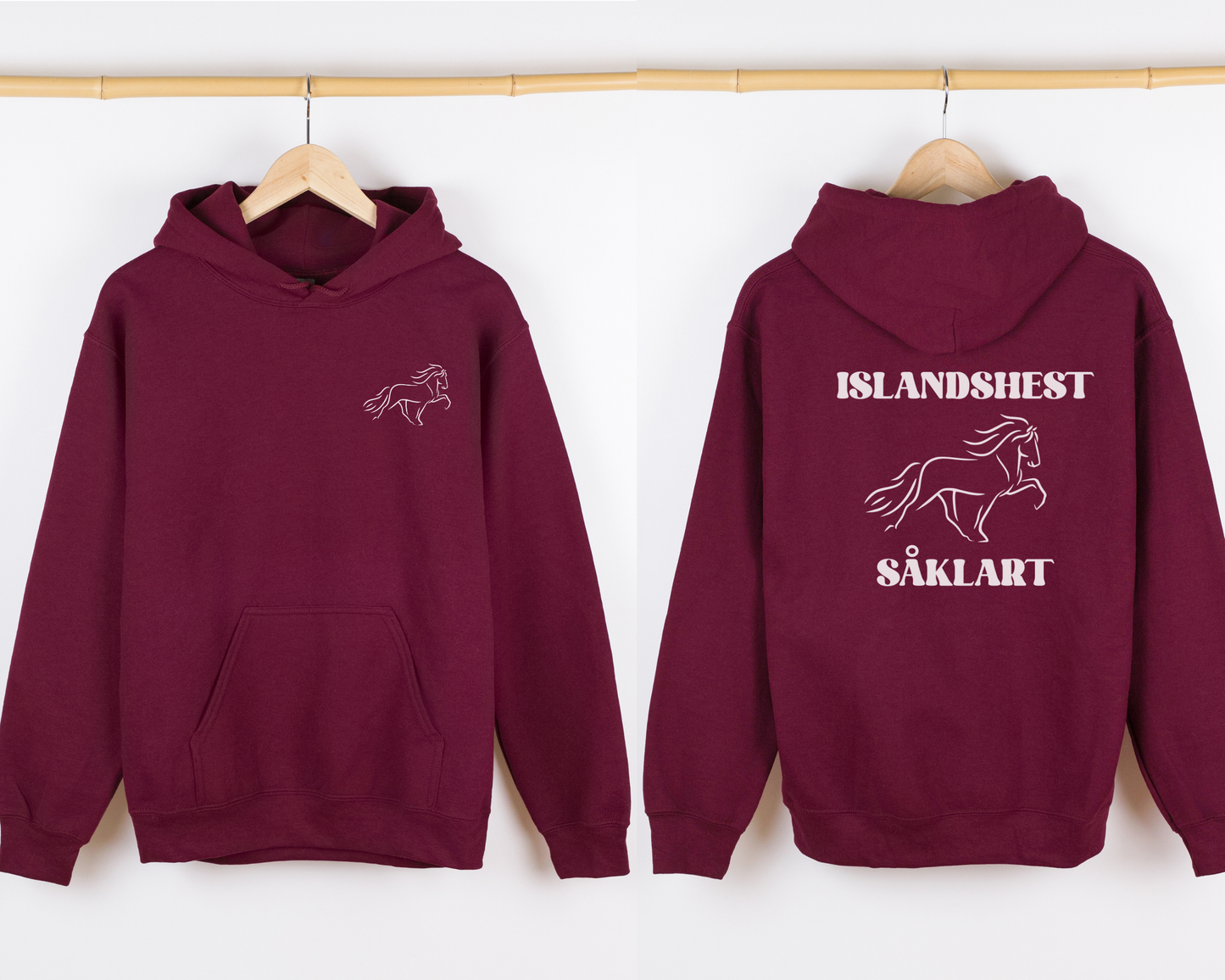Hettegenser, Hest | Islandshest såklart! | Unisex (2)