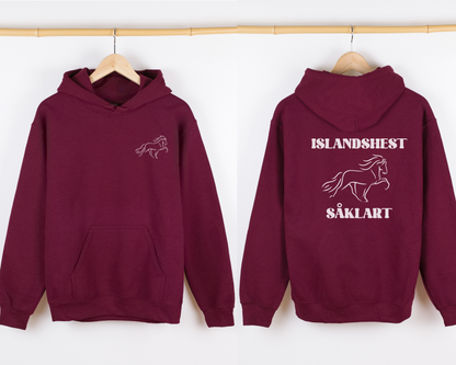 Hettegenser, Hest | Islandshest såklart! | Unisex (2)