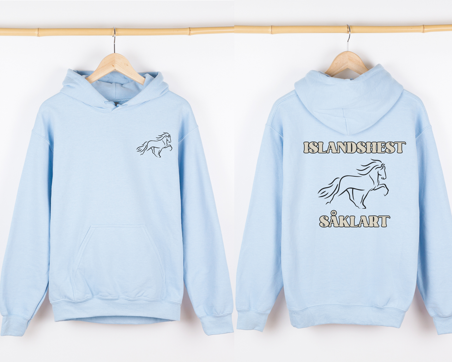 Hettegenser, Hest | Islandshest såklart! | Unisex (2)