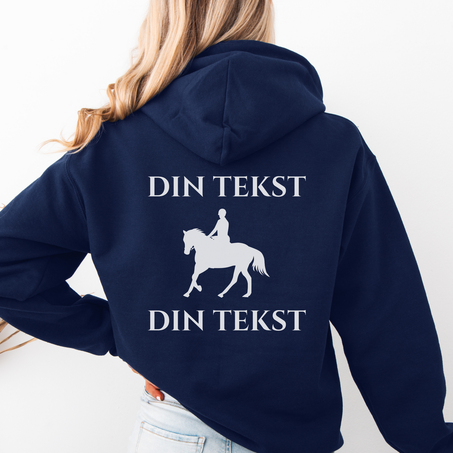 DRESSURHEST hettejakke | Personlig hettejakke hest | Unisex