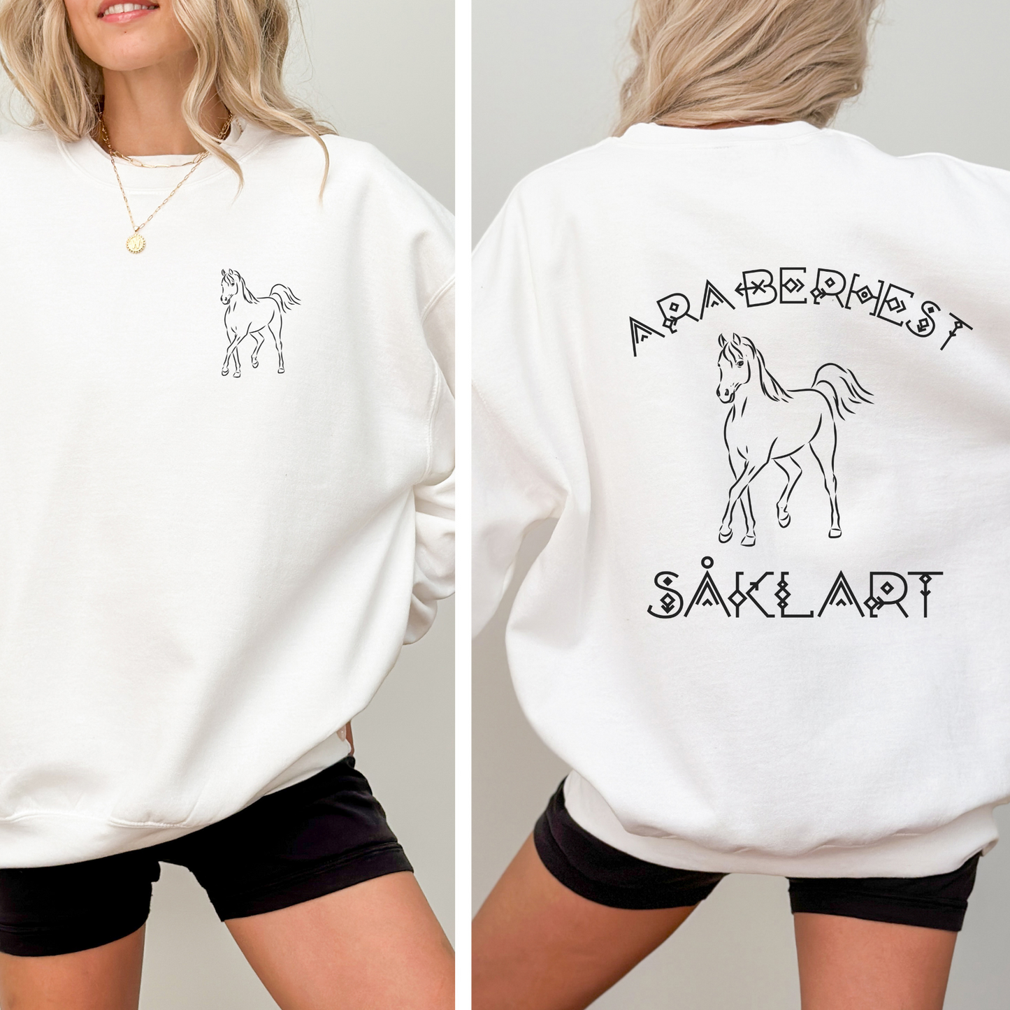Hestegenser | Araberhest såklart! | Unisex