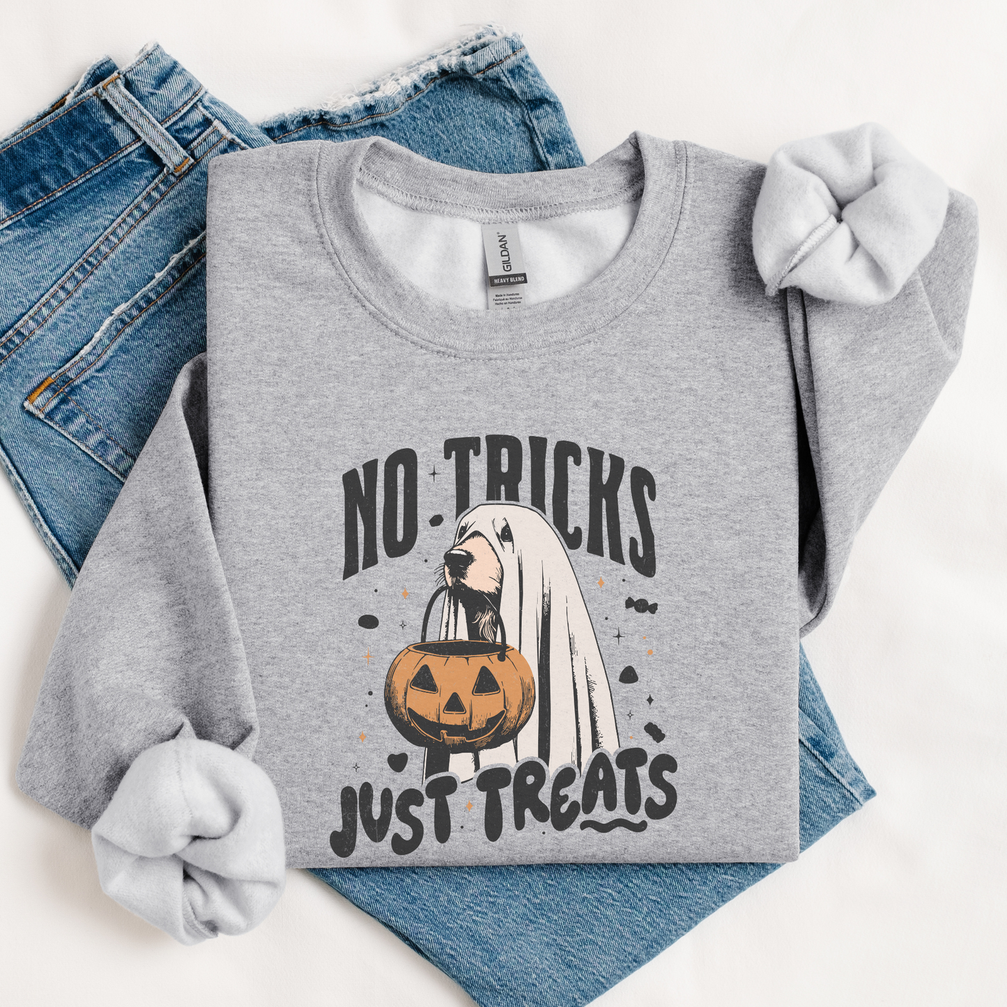 No tricks, just treats | Genser hund | Unisex