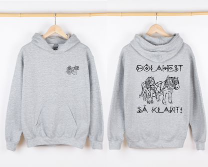 Hettegenser Dølahest | Dølahest så klart! | Unisex (3)