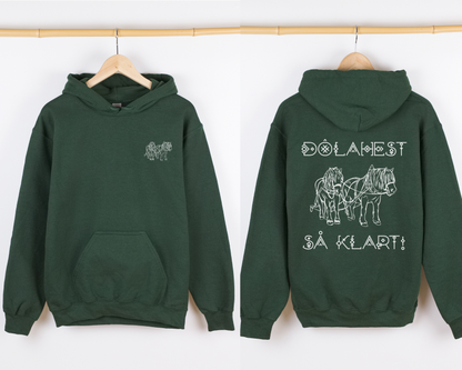 Hettegenser Dølahest | Dølahest så klart! | Unisex (3)