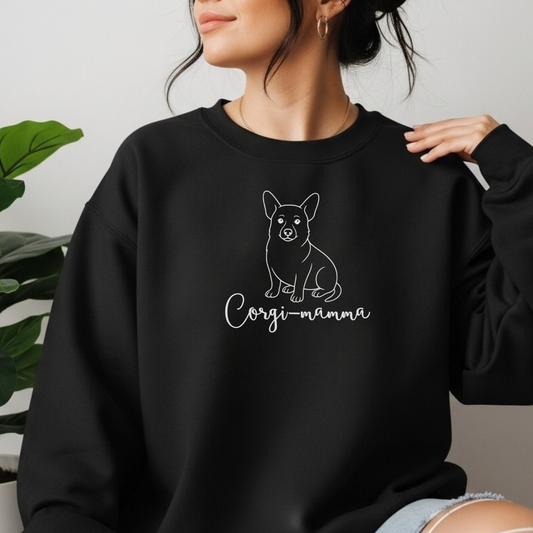 Hund med tekst | Personlig genser hund | Unisex
