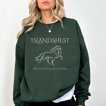 Hestegenser | Islandshest - made for lava, born to fly | Unisex