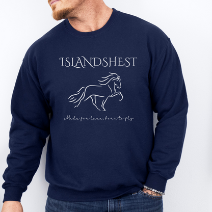 Hestegenser | Islandshest - made for lava, born to fly | Unisex