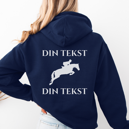 SPRANGHEST hettejakke | Personlig hettejakke hest | Unisex