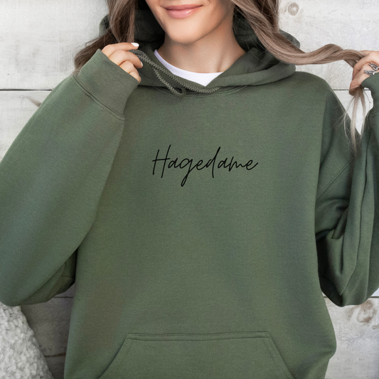 Hettegenser, Hage | Hagedame