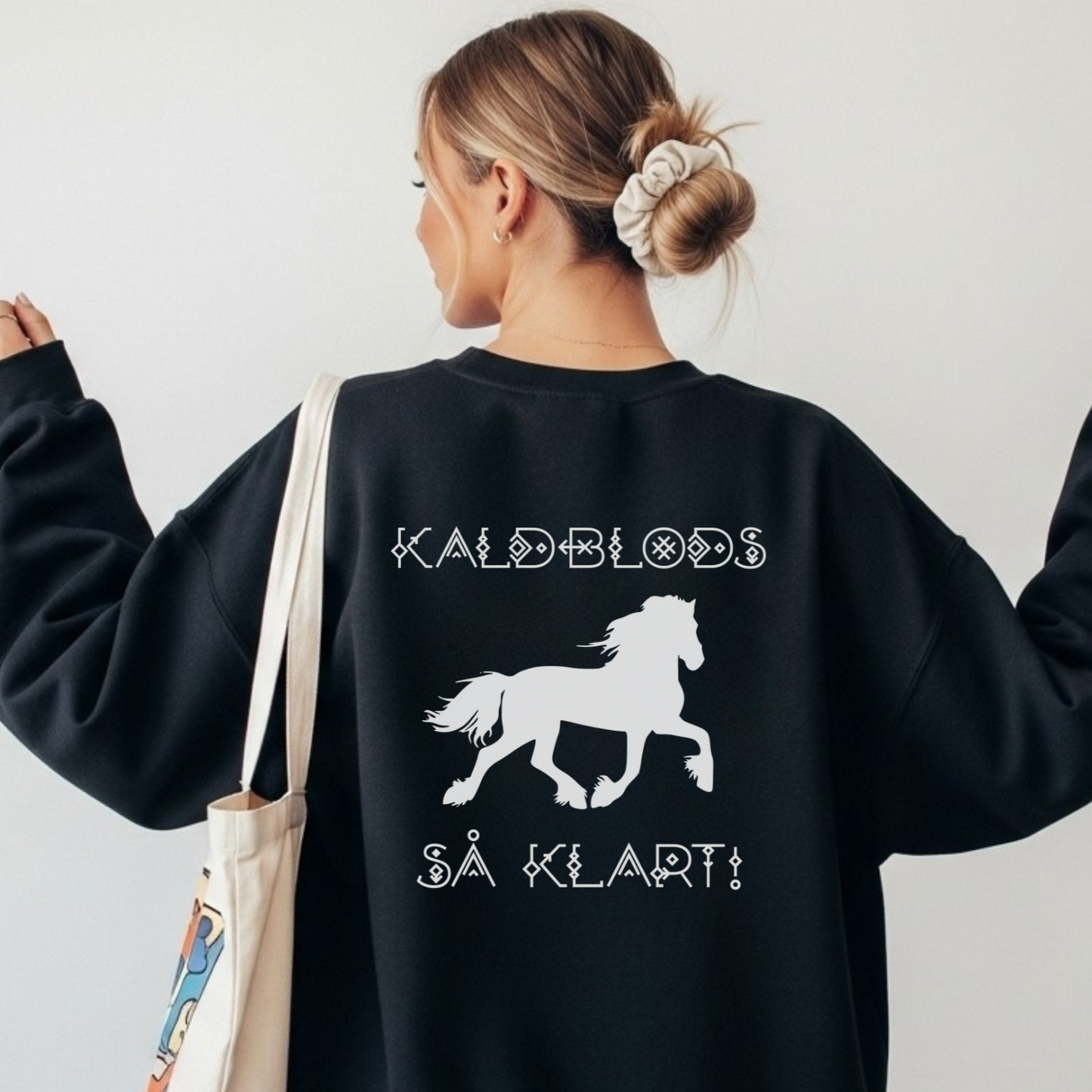 Kaldblods så klart | Genser hest | Unisex 1
